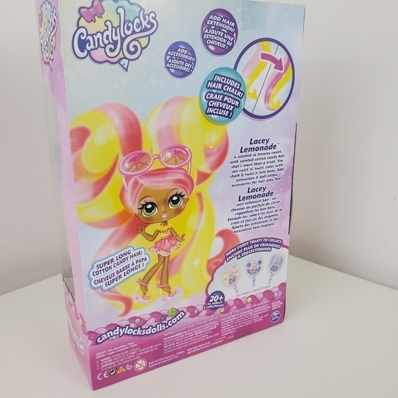 Candylocks Deluxe Doll Lacey Lemonade New never used - Picture 10 of 14